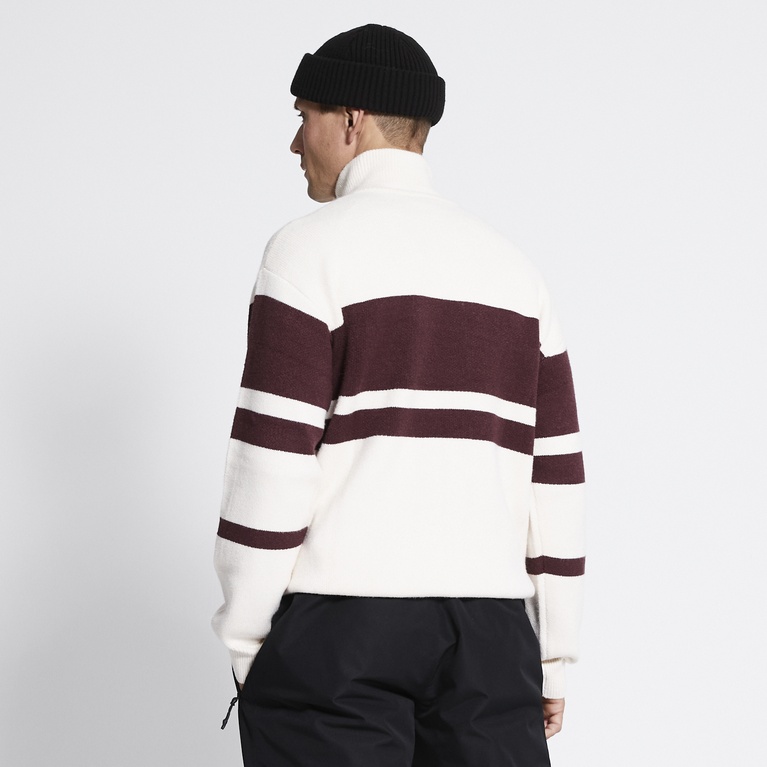 Sweater mit halbem Reißverschluss "Ski sweater"